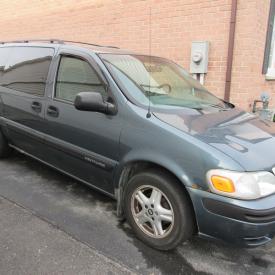 MaxSold Auction: This auction features 2004 Chevrolet Venture van, buffet and hutch, tea cart, knitting and pet supplies, office supplies, Moffat self cleaning range, kitchen accessories, refrigerator, GE portable dishwasher, Gibbard dresser and night table, secretary desk, Knechtel cedar chest, LP records collection, tools, bar fridge, CharBroil BBQ, and more